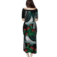 Aloha Hawaii Monk Seal Puletasi Mix Ohia Lehua