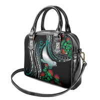 Aloha Hawaii Monk Seal Shoulder Handbag Mix Ohia Lehua