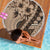 Bula Fiji Beach Blanket Mocha Brown Kaivity Masi Tapa