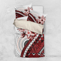 Bula Fiji Bedding Set White Kaivity Masi Tapa