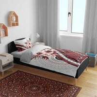 Bula Fiji Bedding Set White Kaivity Masi Tapa