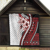 Bula Fiji Quilt White Kaivity Masi Tapa