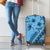Bula Fiji Luggage Cover Turquoise Kaivity Masi Tapa
