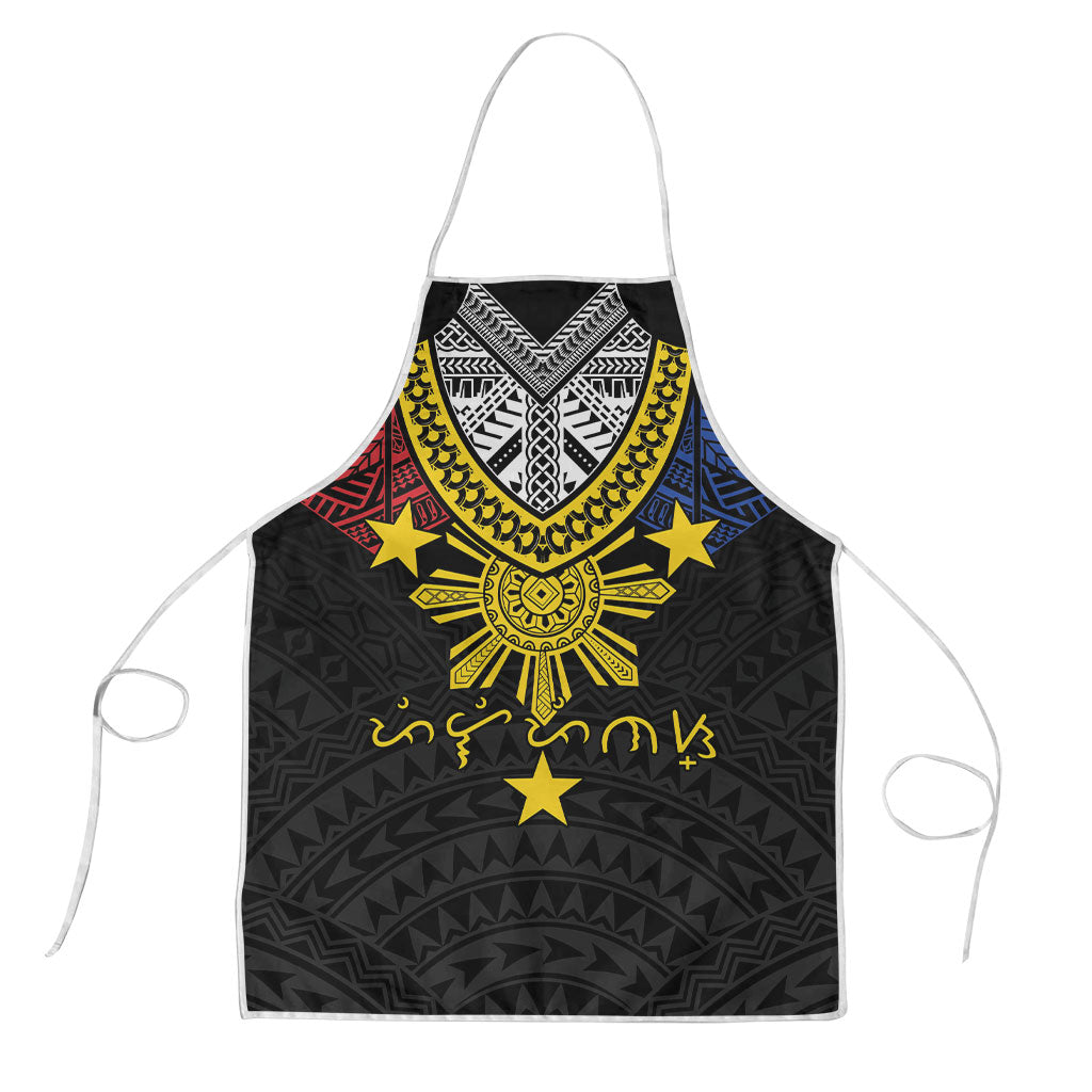 Philippines Heritage Baybayin Mix Polynesian Apron