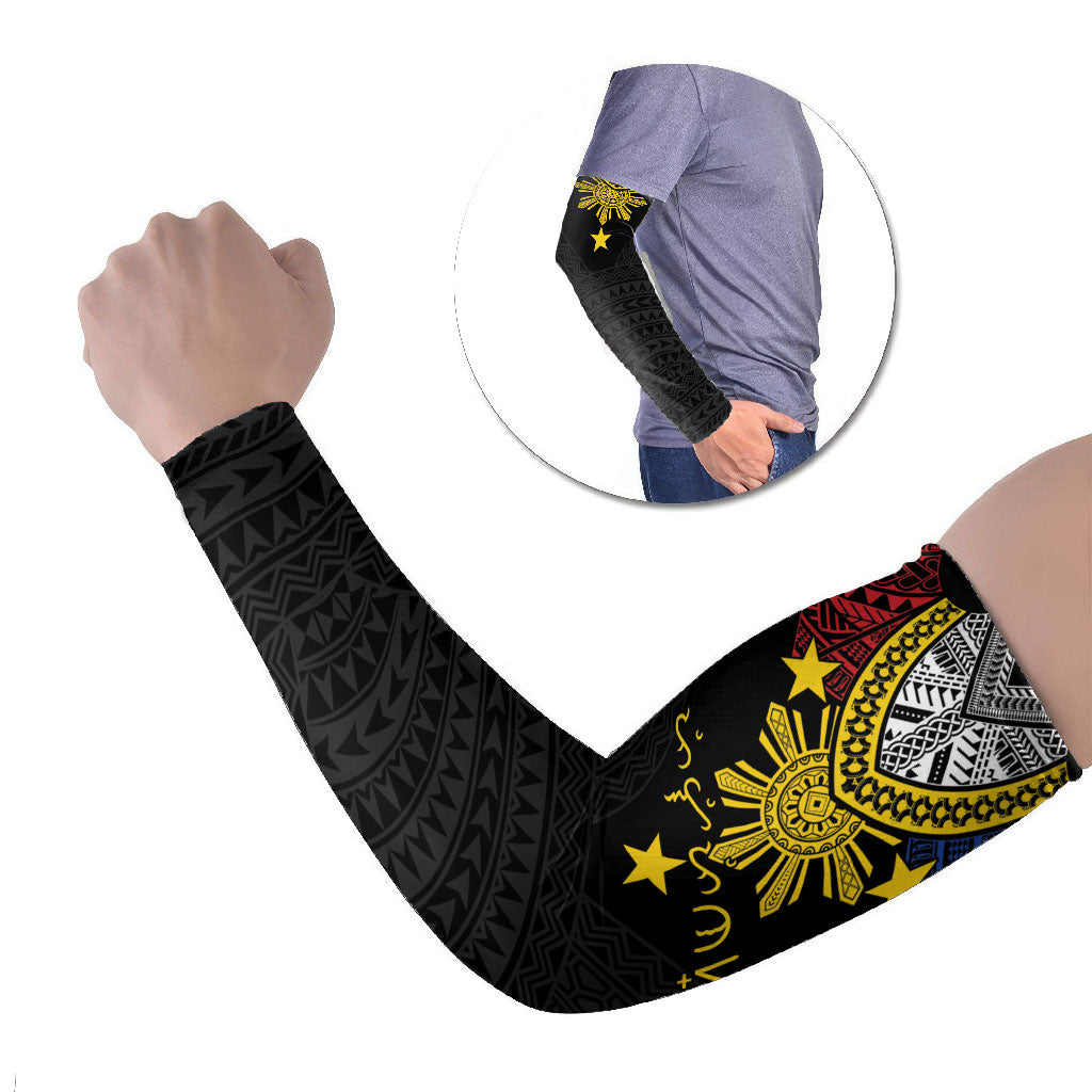 Philippines Heritage Baybayin Mix Polynesian Arm Sleeves