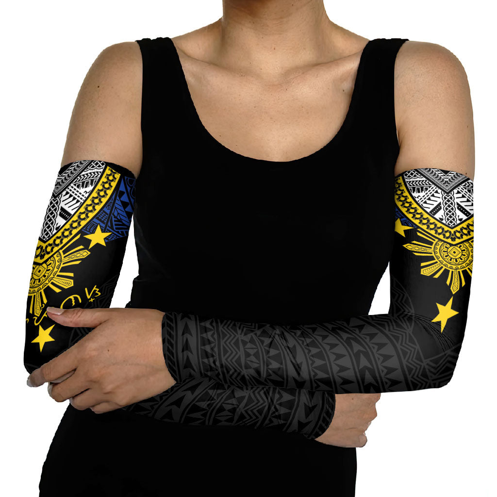 Philippines Heritage Baybayin Mix Polynesian Arm Sleeves