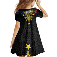 Philippines Heritage Baybayin Mix Polynesian Family Matching Summer Maxi Dress and Hawaiian Shirt LT7 - Polynesian Pride