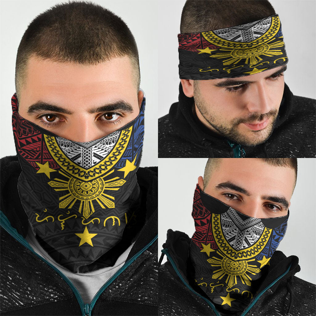 Philippines Heritage Baybayin Mix Polynesian Neck Gaiter