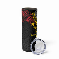 Philippines Heritage Baybayin Mix Polynesian Skinny Tumbler