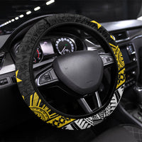 Philippines Heritage Baybayin Mix Polynesian Steering Wheel Cover