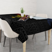 Philippines Heritage Baybayin Mix Polynesian Tablecloth