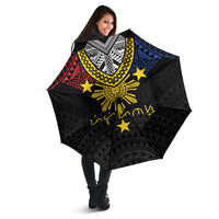 Philippines Heritage Baybayin Mix Polynesian Umbrella
