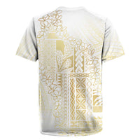 Samoa Lotu Tamaiti Mamanu Siapo Rugby Jersey Golden Plumeria - Polynesian Pride