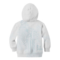 Samoa Lotu Tamaiti Mamanu Siapo Kid Hoodie Off White Plumeria LT7 - Polynesian Pride