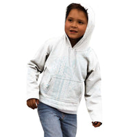 Samoa Lotu Tamaiti Mamanu Siapo Kid Hoodie Off White Plumeria LT7 - Polynesian Pride
