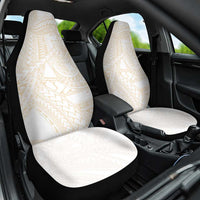 Samoa Lotu Tamaiti Ivory Car Seat Cover Teuila Tatau - Polynesian Pride