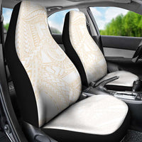Samoa Lotu Tamaiti Ivory Car Seat Cover Teuila Tatau - Polynesian Pride