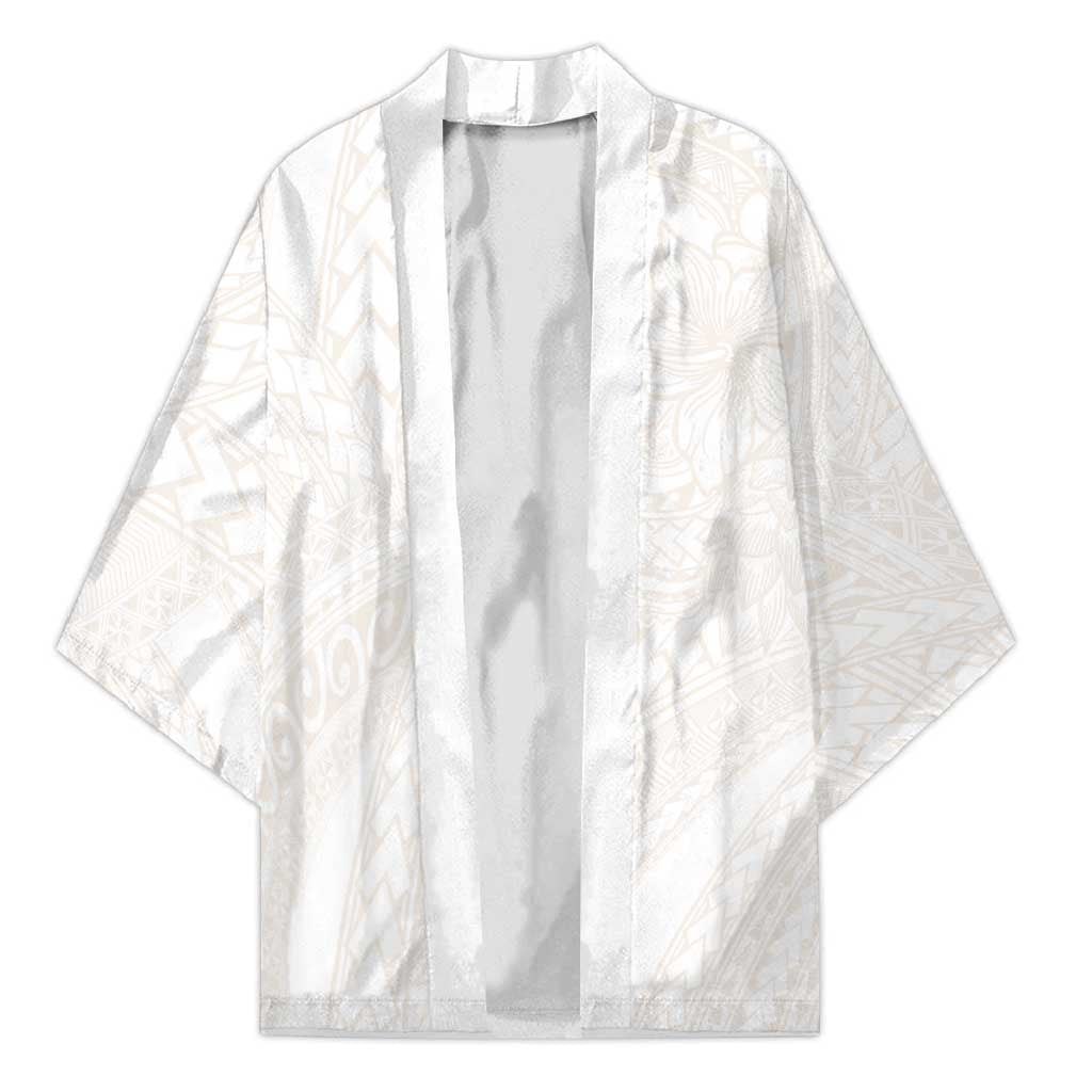 Samoa Lotu Tamaiti Ivory Kimono Teuila Tatau - Polynesian Pride