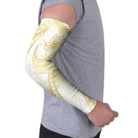 Samoa Lotu Tamaiti Gold Arm Sleeves Teuila Tatau - Polynesian Pride