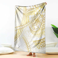 Samoa Lotu Tamaiti Gold Blanket Teuila Tatau - Polynesian Pride