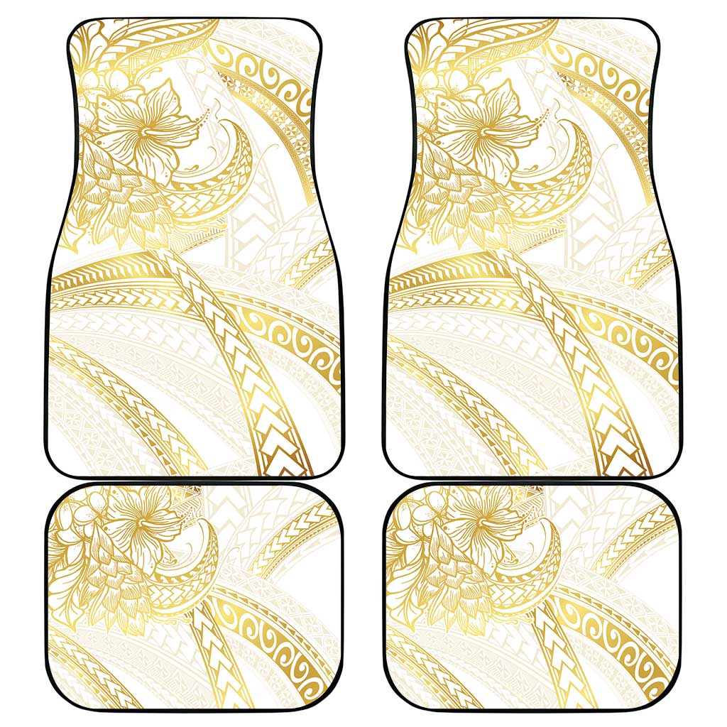 Samoa Lotu Tamaiti Gold Car Mats Teuila Tatau - Polynesian Pride