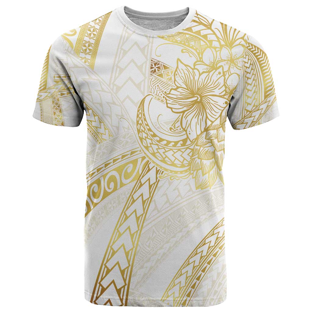 Samoa Lotu Tamaiti Gold T Shirt Teuila Tatau - Polynesian Pride