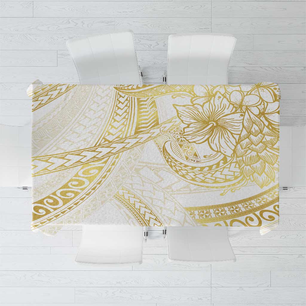 Samoa Lotu Tamaiti Gold Tablecloth Teuila Tatau - Polynesian Pride