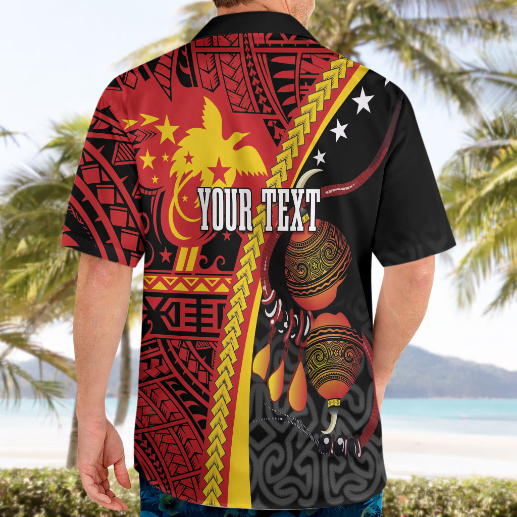 Papua New Guinea Independence Personalised Hawaiian Shirt PNG Bagi and Lime Pot LT7 - Polynesian Pride