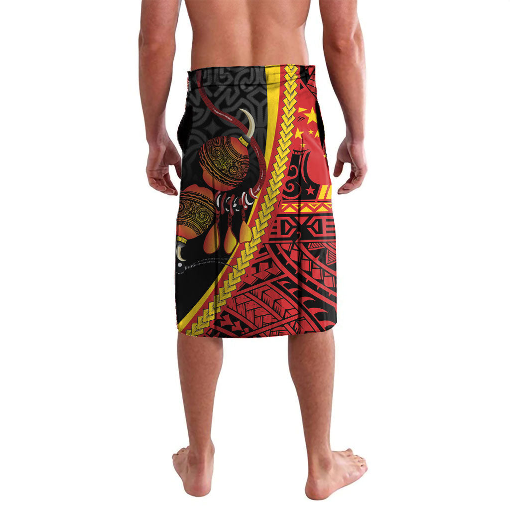 Papua New Guinea Independence Personalised Lavalava PNG Bagi and Lime Pot LT7 - Polynesian Pride