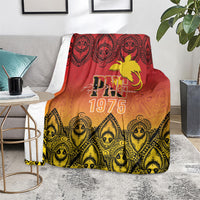 Papua New Guinea 1975 To The Future Blanket Sepik Masks LT7 - Polynesian Pride