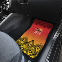 Papua New Guinea 1975 To The Future Car Mats Sepik Masks LT7 - Polynesian Pride
