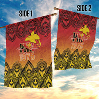 Papua New Guinea 1975 To The Future Garden Flag Sepik Masks LT7 - Polynesian Pride