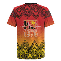 Papua New Guinea 1975 To The Future Personalised Rugby Jersey Sepik Masks LT7 - Polynesian Pride