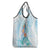 Sea Blue Polynesian Jellyfish Grocery Bag Watercolor Glows - Polynesian Pride