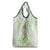 Summer Green Polynesian Jellyfish Grocery Bag Watercolor Glows - Polynesian Pride