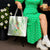 Summer Green Polynesian Jellyfish Tote Bag Watercolor Glows - Polynesian Pride
