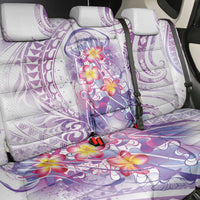 Lavender Polynesian Jellyfish Back Car Seat Cover Watercolor Glows - Polynesian Pride