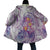 Lavender Polynesian Jellyfish Cloak Watercolor Glows - Polynesian Pride