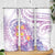 Lavender Polynesian Jellyfish Skinny Tumbler Watercolor Glows - Polynesian Pride