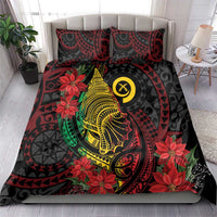 Vanuatu Meri Krismas Bedding Set Conch Shell Tribal Art LT7 - Polynesian Pride
