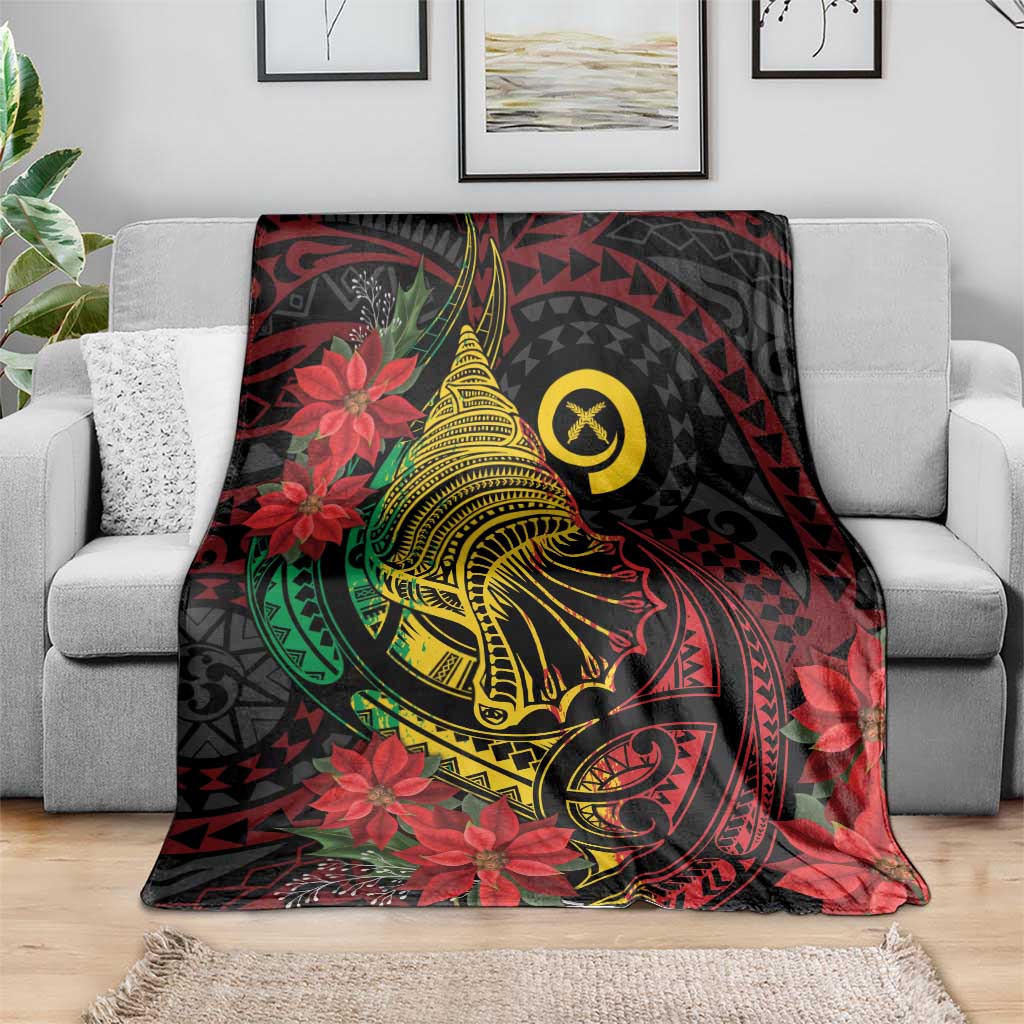 Vanuatu Meri Krismas Blanket Conch Shell Tribal Art
