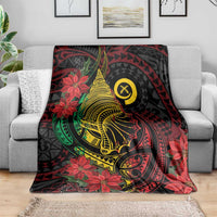 Vanuatu Meri Krismas Blanket Conch Shell Tribal Art