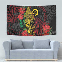 Vanuatu Meri Krismas Tapestry Conch Shell Tribal Art LT7 - Polynesian Pride