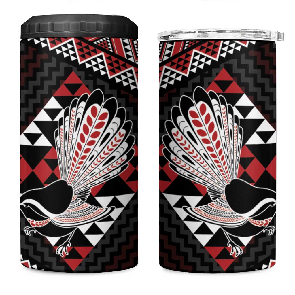 Taniko Aotearoa 4 in 1 Can Cooler Tumbler Poutama Mix Piwakawaka