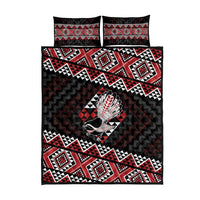 Taniko Aotearoa Quilt Bed Set Poutama Mix Piwakawaka