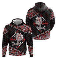 Taniko Aotearoa Zip Hoodie Poutama Mix Piwakawaka
