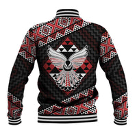Taniko Aotearoa Baseball Jacket Poutama Mix Piwakawaka - Ver02 LT7 - Polynesian Pride
