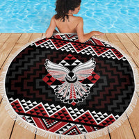 Taniko Aotearoa Beach Blanket Poutama Mix Piwakawaka - Ver02