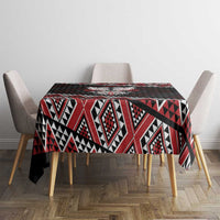 Taniko Aotearoa Tablecloth Poutama Mix Piwakawaka - Ver02
