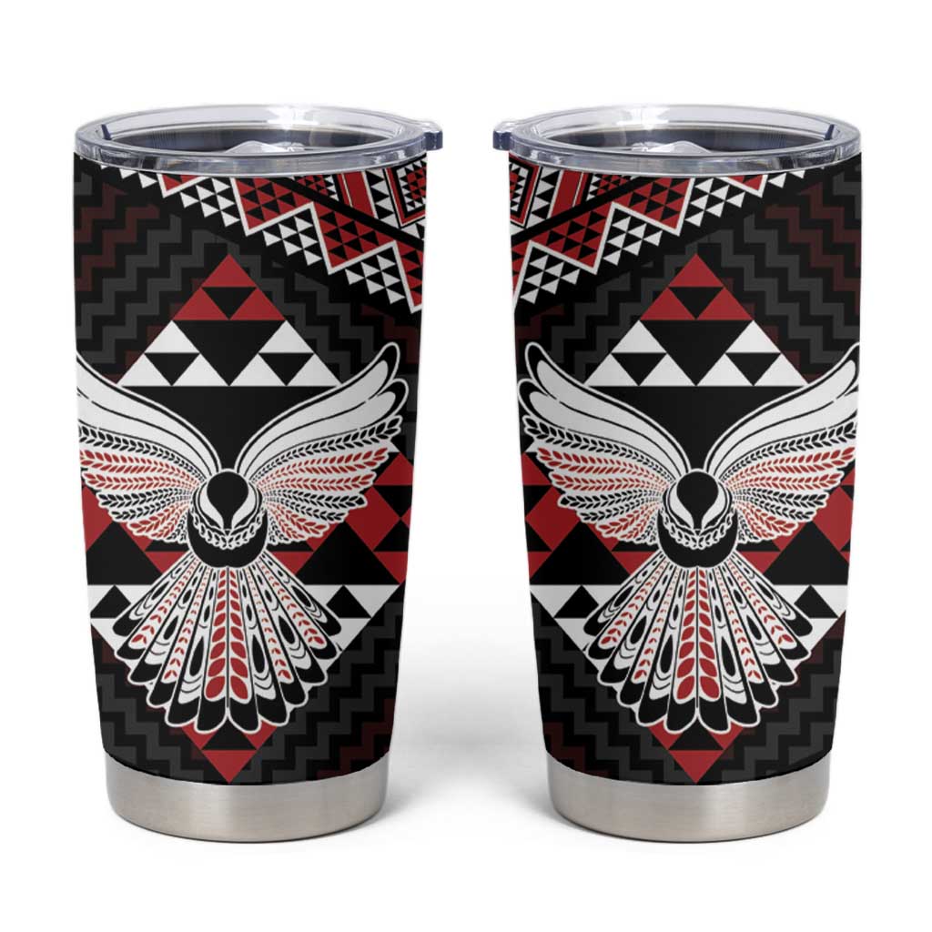 Taniko Aotearoa Tumbler Cup Poutama Mix Piwakawaka - Ver02